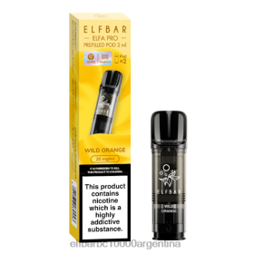 ELFBAR ELFA PRO cápsulas precargadas - paquete de 2 naranja salvaje N6DH095 - Elf Bar Comprar