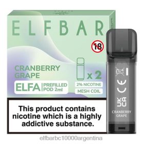 ELFBAR ELFA cápsula precargada (paquete de 2) uva de arándano N6DH0127 - Elf Bar Comprar